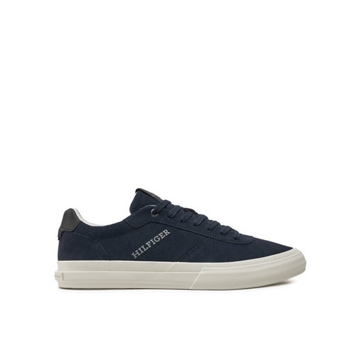 Tommy Hilfiger Sneakersy Th Hi Vulc Low Street Suede FM0FM05112 Granatowy Tommy Hilfiger 42 MODIVO