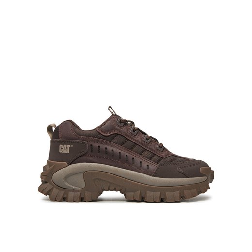 CATerpillar Sneakersy Intruder P111566 Brązowy ze sklepu MODIVO w kategorii Buty sportowe męskie - zdjęcie 182676615