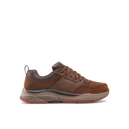 Skechers Sneakersy Treno 66204/CDB Brązowy ze sklepu MODIVO w kategorii Buty sportowe męskie - zdjęcie 182676699