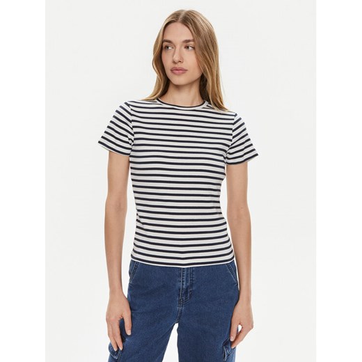 JDY T-Shirt Solar 15314449 Biały Regular Fit ze sklepu MODIVO w kategorii Bluzki damskie - zdjęcie 182676785