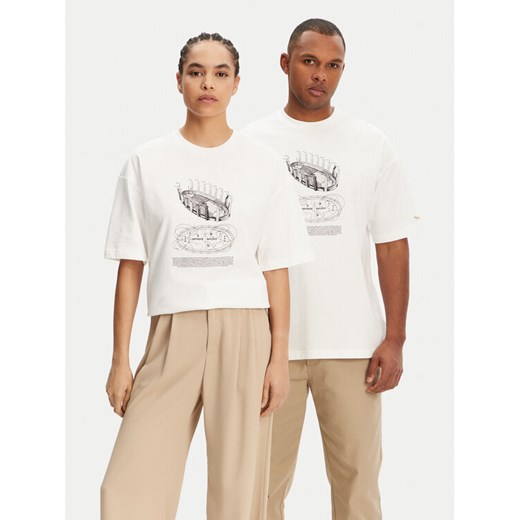 Puma T-Shirt Unisex Harry Potter 630092 Biały Oversize ze sklepu MODIVO w kategorii T-shirty męskie - zdjęcie 182676809