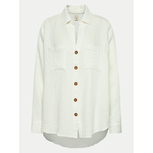 Billabong Koszula Swell ABJWT00487 Biały Relaxed Fit ze sklepu MODIVO w kategorii Koszule damskie - zdjęcie 182676817