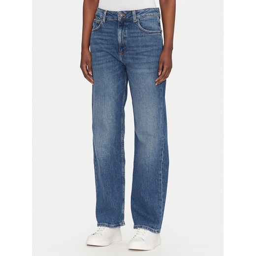 HUGO Jeansy Elyah 50520615 Niebieski Regular Fit ze sklepu MODIVO w kategorii Jeansy damskie - zdjęcie 182676828
