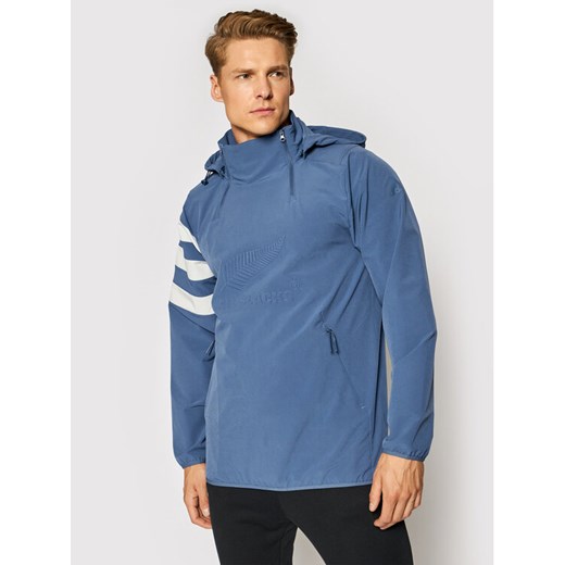 adidas Kurtka anorak All Blacks All-Weather EH5571 Niebieski Regular Fit ze sklepu MODIVO w kategorii Kurtki męskie - zdjęcie 182676837