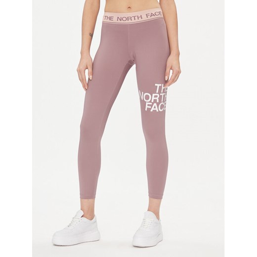 The North Face Legginsy Flex NF0A7ZB7 Szary Regular Fit ze sklepu MODIVO w kategorii Spodnie damskie - zdjęcie 182676865