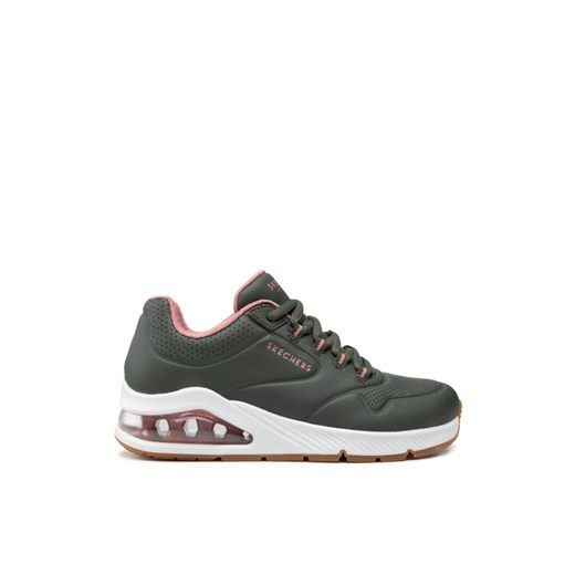 Skechers Sneakersy Uno 2 2nd Best 155542/OLV Zielony ze sklepu MODIVO w kategorii Buty sportowe damskie - zdjęcie 182676876