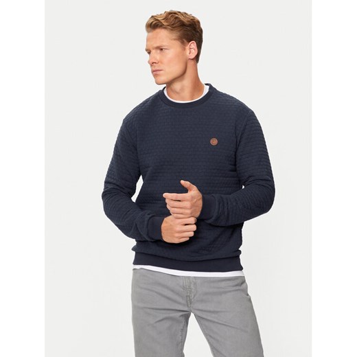 INDICODE Bluza Dash 55-434 Granatowy Regular Fit ze sklepu MODIVO w kategorii Bluzy męskie - zdjęcie 182676895