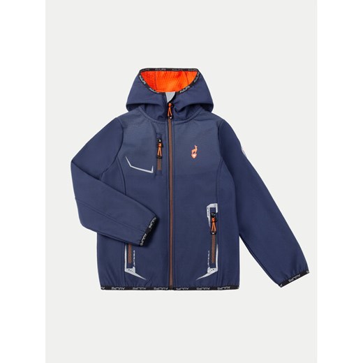 Aulp Kurtka softshell Sario Granatowy Regular Fit ze sklepu MODIVO w kategorii Kurtki chłopięce - zdjęcie 182676977