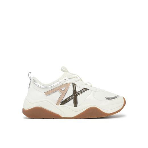 Armani Exchange Sneakersy XDX039 XV311 U423 Biały ze sklepu MODIVO w kategorii Buty sportowe damskie - zdjęcie 182676996