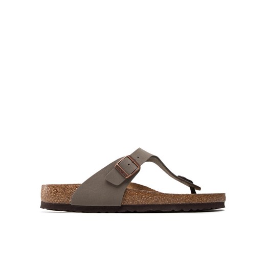 Birkenstock Japonki Gizeh 0043391 Szary ze sklepu MODIVO w kategorii Klapki męskie - zdjęcie 182677017