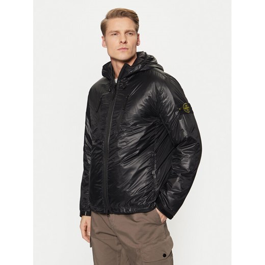 Stone Island Kurtka przejściowa 8115Q0425 Czarny Regular Fit ze sklepu MODIVO w kategorii Kurtki męskie - zdjęcie 182677026