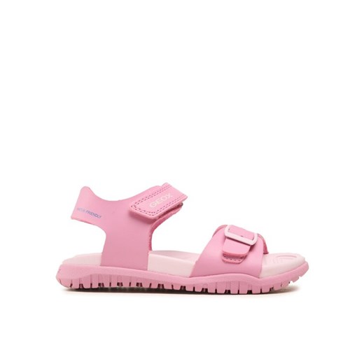 Geox Sandały J Sandal Fusbetto Gi J35HQA000BCC8052 S Różowy ze sklepu MODIVO w kategorii Sandały dziecięce - zdjęcie 182677029