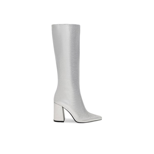 Nine West Kozaki SAMAA SJ1453-2 Srebrny ze sklepu MODIVO w kategorii Kozaki damskie - zdjęcie 182677055
