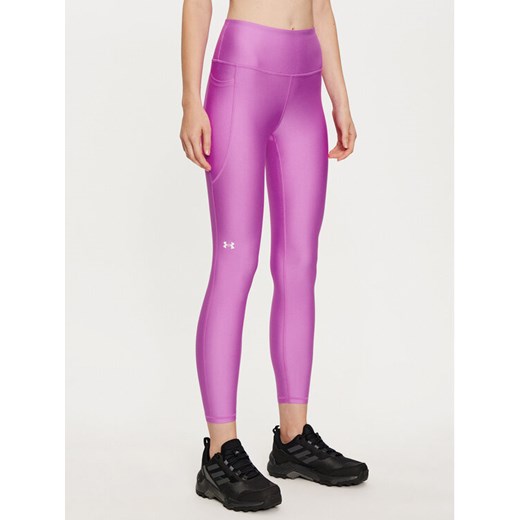 Under Armour Legginsy Armour Hi Ankle 1365335 Różowy Compression Fit ze sklepu MODIVO w kategorii Spodnie damskie - zdjęcie 182677058