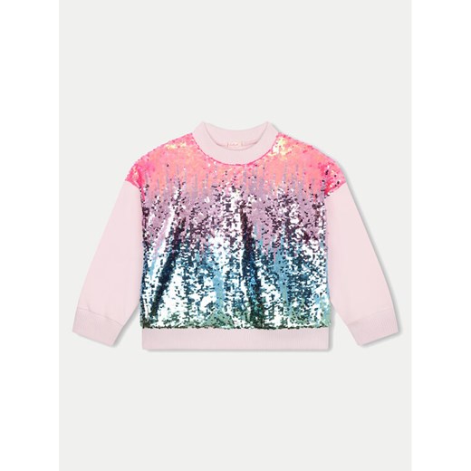 Billieblush Bluza U20467 Różowy Regular Fit ze sklepu MODIVO w kategorii Bluzy dziewczęce - zdjęcie 182677059
