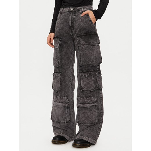 Alpha Industries Spodnie cargo 148022 Szary Regular Fit ze sklepu MODIVO w kategorii Spodnie damskie - zdjęcie 182677085
