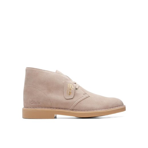 Clarks Trzewiki Desert Bt Evo Beżowy ze sklepu MODIVO w kategorii Buty zimowe męskie - zdjęcie 182677119