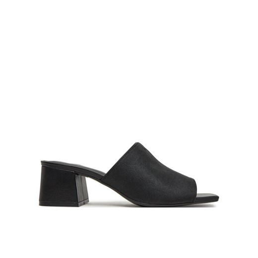 Calvin Klein Klapki Heel Slide 50 - Jacq HW0HW02387 Czarny ze sklepu MODIVO w kategorii Klapki damskie - zdjęcie 182677135