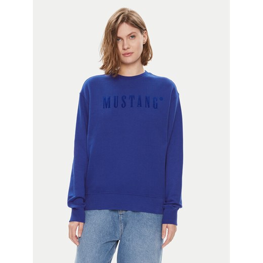 Mustang Bluza Bea 1014623 Niebieski Regular Fit ze sklepu MODIVO w kategorii Bluzy damskie - zdjęcie 182677148