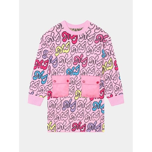 Marc Jacobs Sukienka dzianinowa W12462 Różowy Regular Fit ze sklepu MODIVO w kategorii Sukienki dziewczęce - zdjęcie 182677165