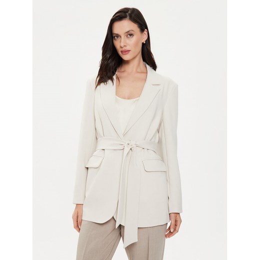 Karen by Simonsen Marynarka Nina 10104821 Beżowy Regular Fit ze sklepu MODIVO w kategorii Marynarki damskie - zdjęcie 182677206