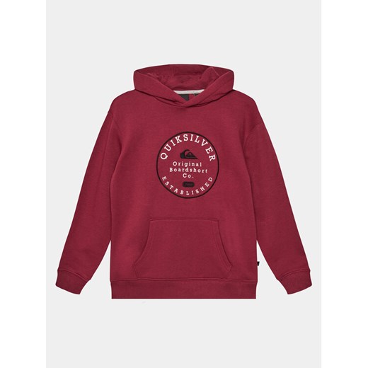 Quiksilver Bluza Graphichoodie Otlr EQBFT03845 Czerwony Regular Fit ze sklepu MODIVO w kategorii Bluzy chłopięce - zdjęcie 182677208