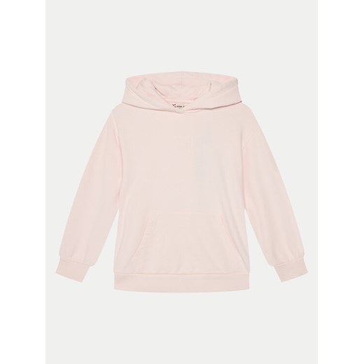 Guess Bluza J5RQ09 KAD74 Różowy Regular Fit ze sklepu MODIVO w kategorii Bluzy dziewczęce - zdjęcie 182677217