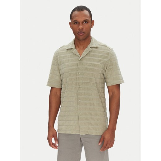 HUGO Koszula Ellino 50539351 Zielony Relaxed Fit ze sklepu MODIVO w kategorii Koszule męskie - zdjęcie 182677266
