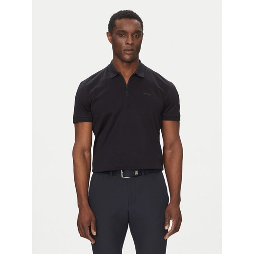 BOSS Polo Philix Pima 50538177 Granatowy Regular Fit ze sklepu MODIVO w kategorii T-shirty męskie - zdjęcie 182677295