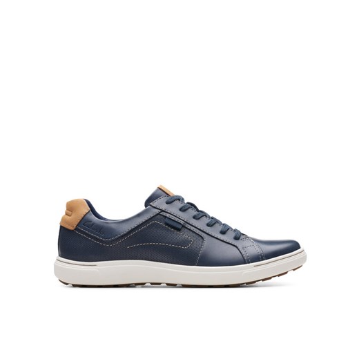 Clarks Sneakersy Mapstone Lace 26176887 Granatowy ze sklepu MODIVO w kategorii Buty sportowe męskie - zdjęcie 182677317