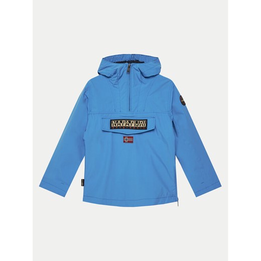 Napapijri Kurtka anorak Rainforest Sum 4 NP0A4GGD D Niebieski Regular Fit ze sklepu MODIVO w kategorii Kurtki chłopięce - zdjęcie 182677356