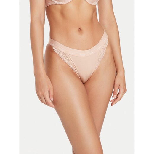Guess Stringi Jane O4YE00 PZ01C Beżowy ze sklepu MODIVO w kategorii Majtki damskie - zdjęcie 182677379
