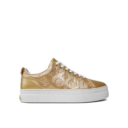 Guess Sneakersy Gianele4 FLPGN4 LEL12 Złoty ze sklepu MODIVO w kategorii Trampki damskie - zdjęcie 182677428