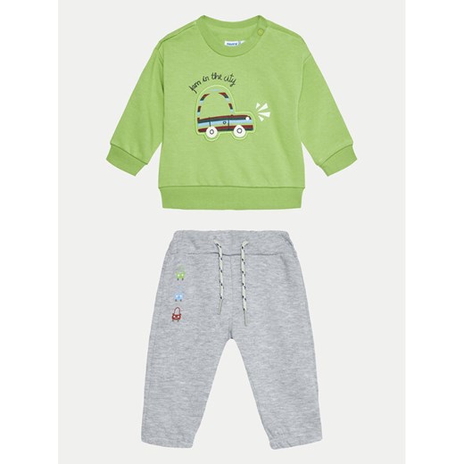 Mayoral Dres 2821 Zielony Regular Fit ze sklepu MODIVO w kategorii Dresy dla niemowlaka - zdjęcie 182677447