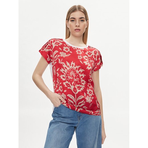 Liu Jo Bluzka MA4116 J7821 Czerwony Regular Fit ze sklepu MODIVO w kategorii Bluzki damskie - zdjęcie 182677468