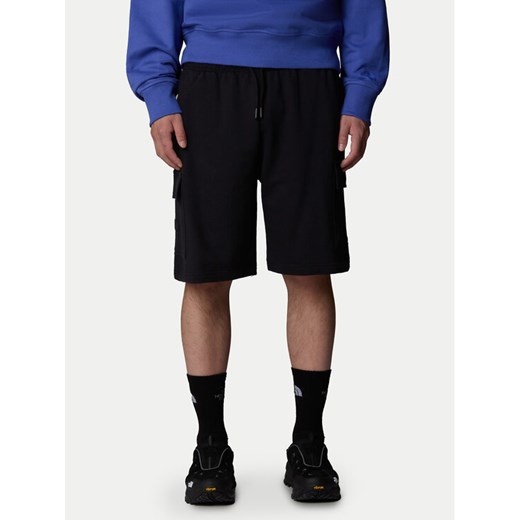 The North Face Szorty sportowe NF0A8C2Z Czarny Regular Fit ze sklepu MODIVO w kategorii Spodenki męskie - zdjęcie 182677475