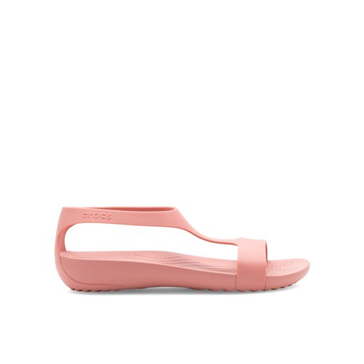 Crocs Sandały SERENA SANDAL 205469-682 Różowy ze sklepu MODIVO w kategorii Sandały damskie - zdjęcie 182677479