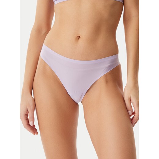Chantelle Stringi Soft Stretch C11GG0 Fioletowy ze sklepu MODIVO w kategorii Majtki damskie - zdjęcie 182677496
