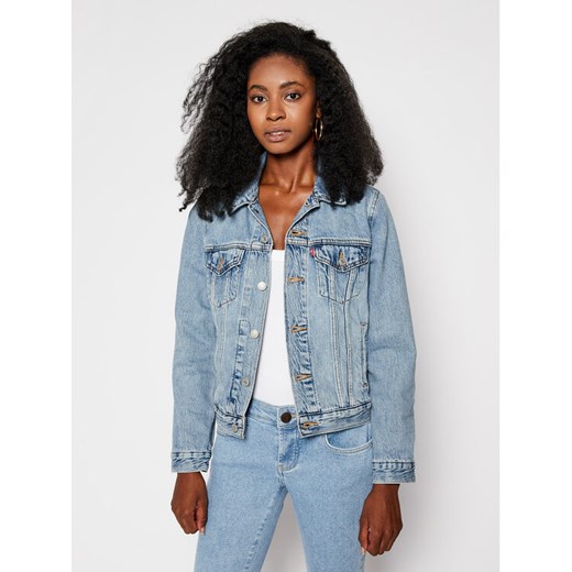 Levi's® Kurtka jeansowa Original Trucker 29945-0100 Niebieski Regular Fit ze sklepu MODIVO w kategorii Kurtki damskie - zdjęcie 182677525