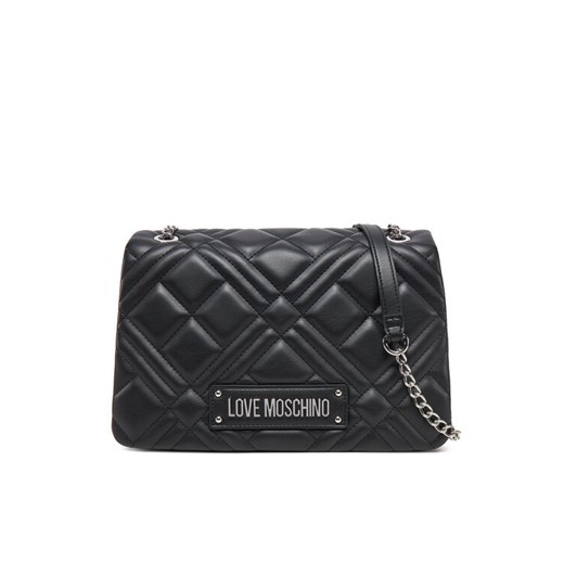 LOVE MOSCHINO Torebka JC4153PP1MLA000B Czarny ze sklepu MODIVO w kategorii Kopertówki - zdjęcie 182677569