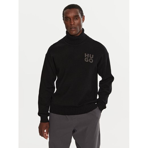 Boss Golf San Toby 50527327 Czarny Relaxed Fit ze sklepu MODIVO w kategorii Swetry męskie - zdjęcie 182677595