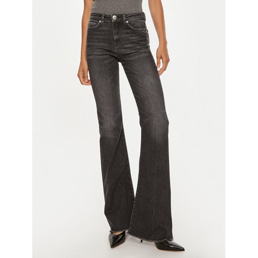 Pinko Jeansy Flora 100561 A21X Czarny Regular Fit ze sklepu MODIVO w kategorii Jeansy damskie - zdjęcie 182677635