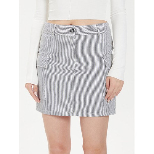 Gina Tricot Spódnica ołówkowa 21988 Granatowy Slim Fit ze sklepu MODIVO w kategorii Spódnice - zdjęcie 182677656