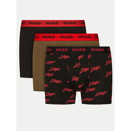 Hugo Komplet 3 par bokserek 50517887 Kolorowy ze sklepu MODIVO w kategorii Majtki męskie - zdjęcie 182677666