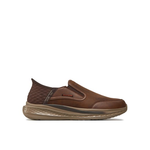 Skechers Półbuty Slade 205237 Brązowy ze sklepu MODIVO w kategorii Półbuty męskie - zdjęcie 182677765