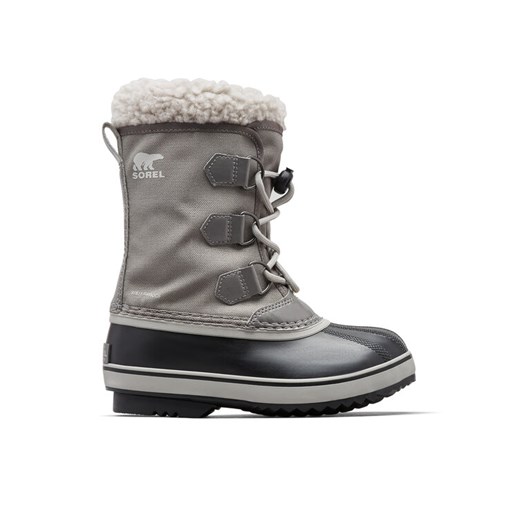 Sorel Śniegowce Yoot Pac™ Nylon Wp 2114111053 Szary ze sklepu MODIVO w kategorii Buty zimowe dziecięce - zdjęcie 182677795