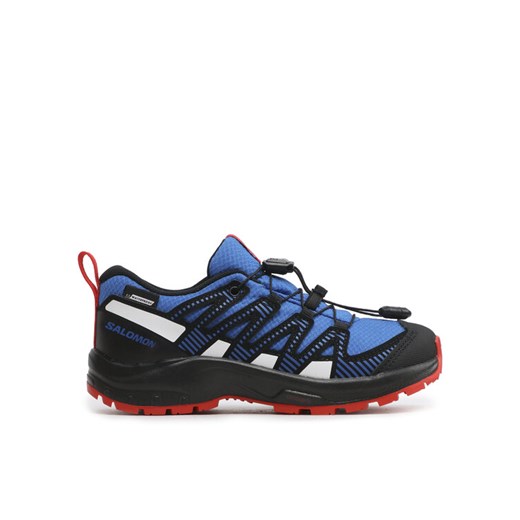 Salomon Buty do biegania Xa Pro V8 Cswp J 471262 09 W0 Niebieski ze sklepu MODIVO w kategorii Buty trekkingowe dziecięce - zdjęcie 182677838