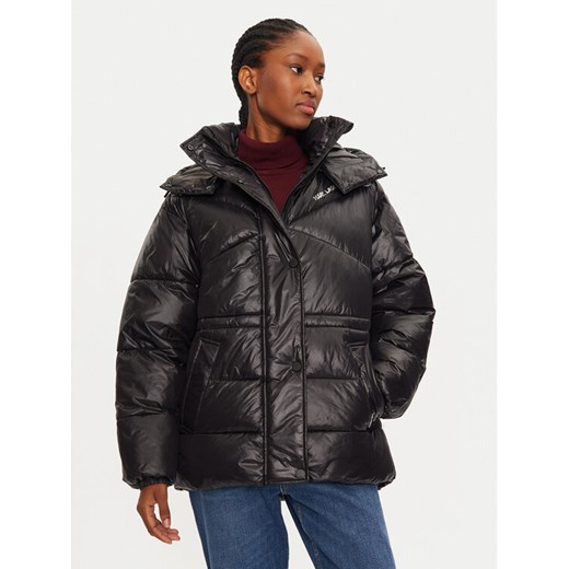 KARL LAGERFELD Kurtka puchowa 246W1510 Czarny Regular Fit ze sklepu MODIVO w kategorii Kurtki damskie - zdjęcie 182677895