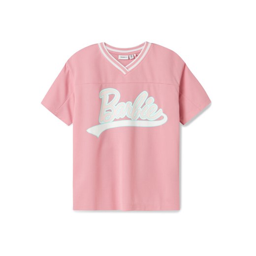 NAME IT T-Shirt Barbie 13243113 Różowy Relaxed Fit ze sklepu MODIVO w kategorii Bluzki dziewczęce - zdjęcie 182677896