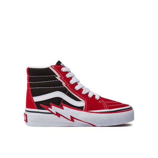 Vans Tenisówki Sk8-Hi Bolt VN000BVJREB1 Czerwony ze sklepu MODIVO w kategorii Trampki dziecięce - zdjęcie 182677908